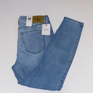 Calvin Klein Light Blue Straight Leg Jeans